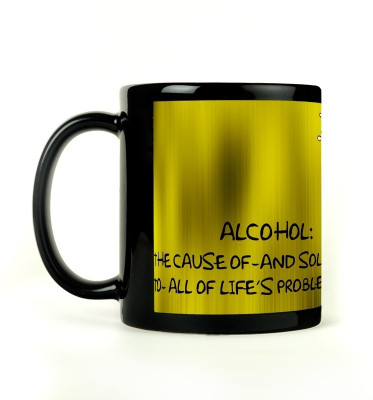 68% OFF on Shoprock Alcohol Humour Ceramic Mug 68% OFF on Shoprock Alcohol Humour Ceramic Mug