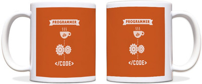 60% OFF on ShopMantra Programmer Code Black Ceramic Mug 300 ml 60% OFF on ShopMantra Programmer Code Black Ceramic Mug 300 ml