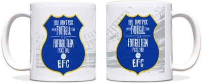 60% OFF on ShopMantra Everton Football Club Quote Black Ceramic Mug 300 ml