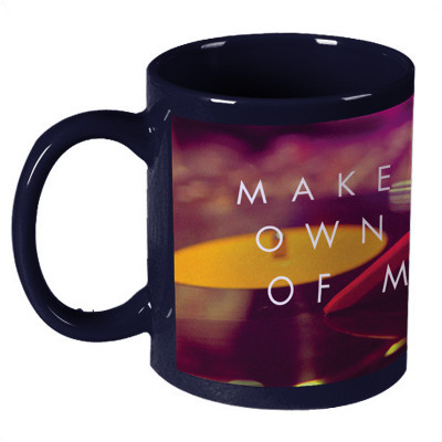 56% OFF on Amy Make Your Own Kind Of Music Dark Blue Ceramic Mug 330 ml 56% OFF on Amy Make Your Own Kind Of Music Dark Blue Ceramic Mug 330 ml