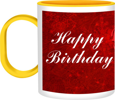 30% OFF on Refeel Gifts Happy Birthday To My Love Unbreakable Plastic Mug 325 ml