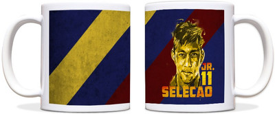60% OFF on ShopMantra Neymar Footballer Black Ceramic Mug 300 ml 60% OFF on ShopMantra Neymar Footballer Black Ceramic Mug 300 ml
