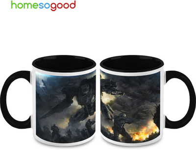 37% OFF on HomeSoGood Rise Of Machines Ceramic Mug 325 ml, Pack of 2 37% OFF on HomeSoGood Rise Of Machines Ceramic Mug 325 ml, Pack of 2
