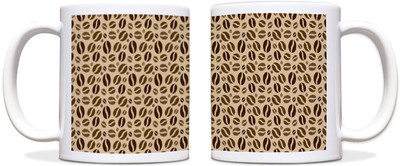 65% OFF on ShopMantra Coffee Beans Pattern Black Ceramic Mug 300 ml 65% OFF on ShopMantra Coffee Beans Pattern Black Ceramic Mug 300 ml