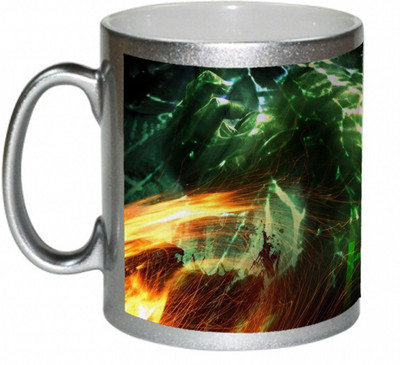 70% OFF on AMY Incredible Hulk Firey Art Coffee Ceramic Mug 325 ml