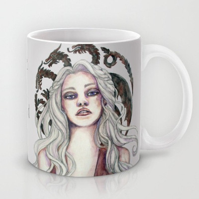 41% OFF on Astrode Fire & Blood Game Of Thrones Ceramic Mug 325 ml