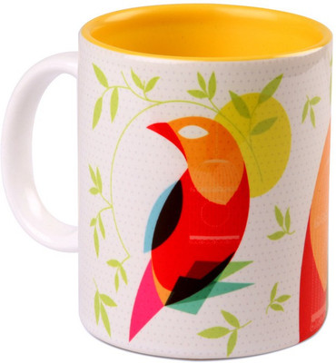 50% OFF on Studio Pandora Mynah Coffee Ceramic Mug 325 ml