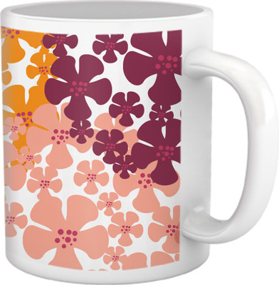 60% OFF on Tiedribbons Pure Vanity_Tru Concept_White Barbie Pattern Ceramic Mug 325 ml