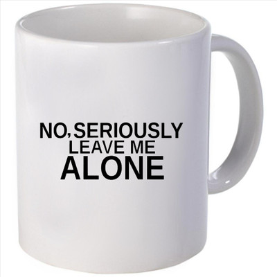 Snoogg noeriously leave me alone Ceramic Mug