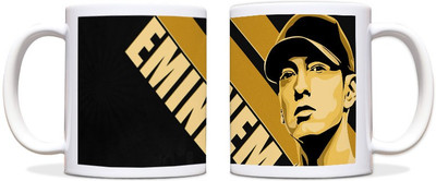 54% OFF on ShopMantra Eminem Black Ceramic Mug 300 ml 54% OFF on ShopMantra Eminem Black Ceramic Mug 300 ml