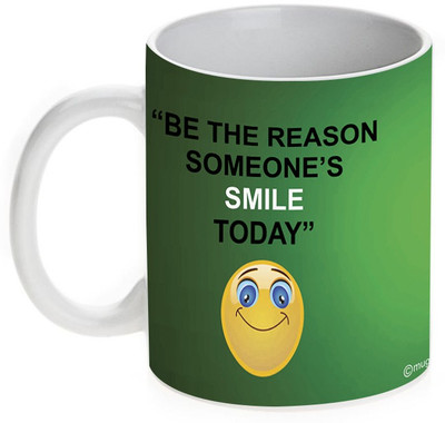 63% OFF on Mugwala Be The Reason Some'S Smile Today Ceramic Mug 350 ml 63% OFF on Mugwala Be The Reason Some'S Smile Today Ceramic Mug 350 ml