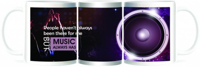 50% OFF on Refeel Gifts Music is Always There for Me Ceramic Mug 325 ml 50% OFF on Refeel Gifts Music is Always There for Me Ceramic Mug 325 ml