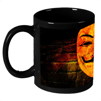 72% OFF on AMY Super Cool Galatasary Anonmous Mask Ceramic Mug 72% OFF on AMY Super Cool Galatasary Anonmous Mask Ceramic Mug