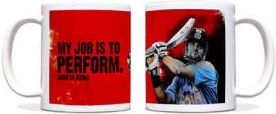 64% OFF on ShopMantra Suresh Raina Perform Ceramic Mug 300 ml