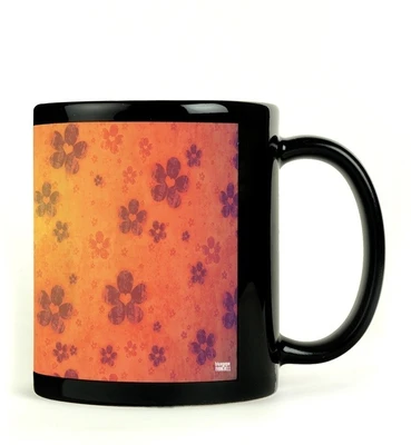 56% OFF on Shoprock Flowery Art Ceramic Mug 450 ml