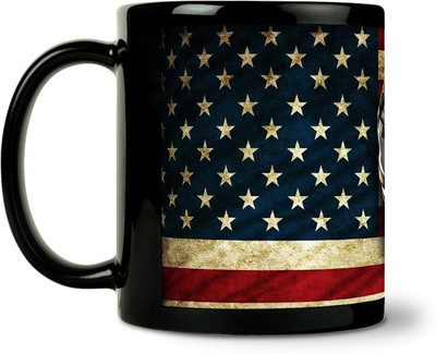 36% OFF on ShopMantra Captain America Us Flag Ceramic Mug 300 ml 36% OFF on ShopMantra Captain America Us Flag Ceramic Mug 300 ml
