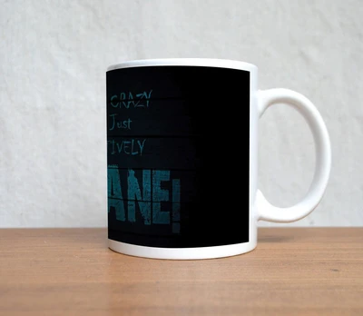 33% OFF on StyBuzz Creatively Insane Graffiti Art Ceramic Mug 300 ml