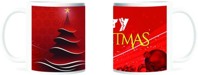 50% OFF on Refeel Gifts Merry Christmas Ceramic Mug 325 ml 50% OFF on Refeel Gifts Merry Christmas Ceramic Mug 325 ml