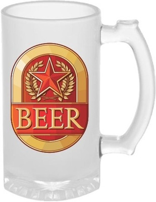 53% OFF on Printland Beer Love Glass Mug 500 ml 53% OFF on Printland Beer Love Glass Mug 500 ml
