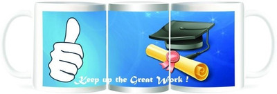 50% OFF on Refeel Gifts Keep Up The Great Work - Student Ceramic Mug 325 ml