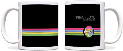 60% OFF on ShopMantra Pink Floyd Wish You Here Black Ceramic Mug 300 ml