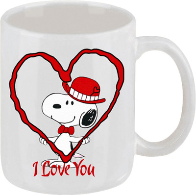 28% OFF on Ellicon 241 I Love You Heart Ceramic Mug 28% OFF on Ellicon 241 I Love You Heart Ceramic Mug