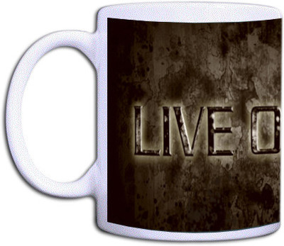 25% OFF on Shopkeeda Live Or Die Ceramic Mug 350 ml