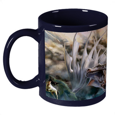 56% OFF on Amy Dangerous Dragon Dark Blue Ceramic Mug 330 ml 56% OFF on Amy Dangerous Dragon Dark Blue Ceramic Mug 330 ml