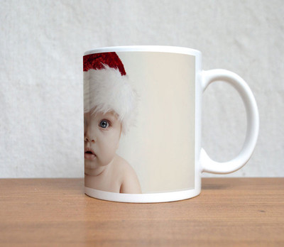 50% OFF on StyBuzz Cute Santa Baby Ceramic Mug 300 ml