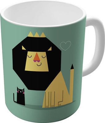80% OFF on The Fappy Store Lion Love Ceramic Mug 300 ml 80% OFF on The Fappy Store Lion Love Ceramic Mug 300 ml