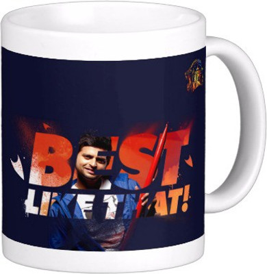 88% OFF on Exoctic Silver Chennai Super King IPL Series XXX 031 Ceramic Mug 300 ml