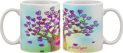 Artifa Tree Of Love Porcelain, Ceramic Mug 350 ml Artifa Tree Of Love Porcelain, Ceramic Mug 350 ml
