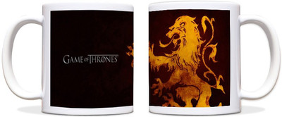 60% OFF on ShopMantra Game of Throness Burning Dragon Black Ceramic Mug 300 ml
