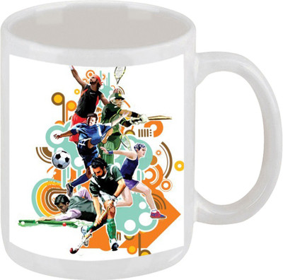 28% OFF on Ellicon E144 Sports Design Ceramic Mug 325 ml 28% OFF on Ellicon E144 Sports Design Ceramic Mug 325 ml