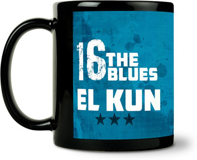 36% OFF on ShopMantra Sergio Aguero Footballer Ceramic Mug 300 ml