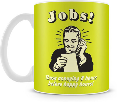 Engrave Crappy Hours Ceramic Mug 350 ml Engrave Crappy Hours Ceramic Mug 350 ml