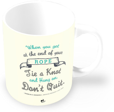 25% OFF on Thinkpot Hang On. Don't Quit Ceramic Mug 325 ml 25% OFF on Thinkpot Hang On. Don't Quit Ceramic Mug 325 ml
