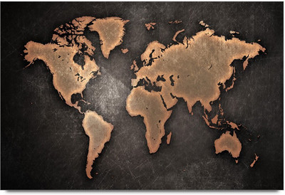 34% OFF on World Map Paper Print 34% OFF on World Map Paper Print