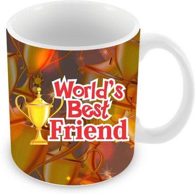 26% OFF on Everyday Gifts World's Best Friend Ceramic Mug 325 ml