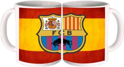 25% OFF on Shopkeeda FIFA 2014 FCB Flag Ceramic Mug 350 ml 25% OFF on Shopkeeda FIFA 2014 FCB Flag Ceramic Mug 350 ml