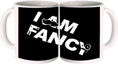 62% OFF on Shopkeeda I Am Fancy Ceramic Mug 350 ml