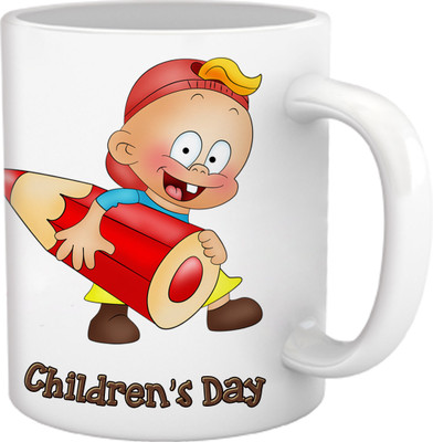 33% OFF on Tiedribbons happy children's day coffee mug Ceramic Mug 350 ml 33% OFF on Tiedribbons happy children's day coffee mug Ceramic Mug 350 ml