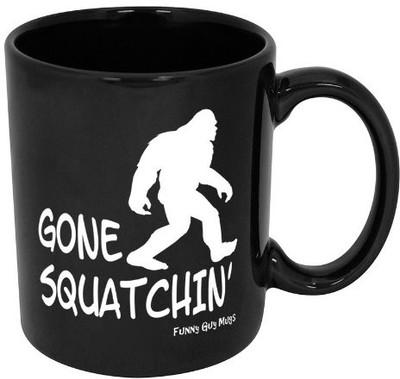 40% OFF on Teeskart Gone Squatching Porcelain Mug 300 ml