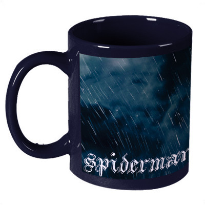 68% OFF on Amy Spider Man Rain Dark Blue Ceramic Mug 330 ml 68% OFF on Amy Spider Man Rain Dark Blue Ceramic Mug 330 ml
