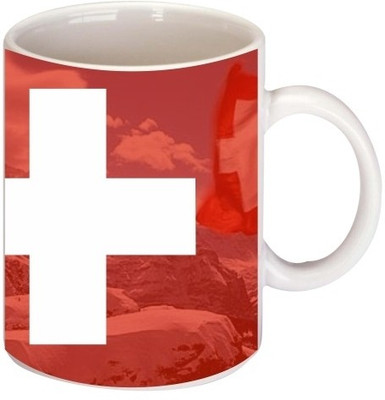 45% OFF on Printland Switzerland Coffee Ceramic Mug 350 ml 45% OFF on Printland Switzerland Coffee Ceramic Mug 350 ml
