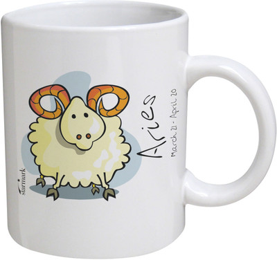 Starmark Zodiac Aries Bone China Mug 250 ml Starmark Zodiac Aries Bone China Mug 250 ml