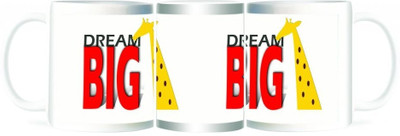50% OFF on Refeel Gifts Dream Big Ceramic Mug 325 ml 50% OFF on Refeel Gifts Dream Big Ceramic Mug 325 ml