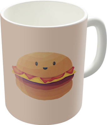 80% OFF on The Fappy Store Burger In My Dream Ceramic Mug 300 ml