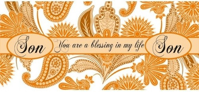 10% OFF on Everyday Gifts Relation Gift Blessing are in My Life Son Ceramic Mug 400 ml