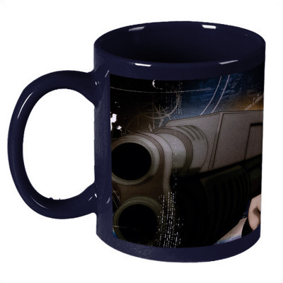 56% OFF on Amy Ergo Proxy Dark Blue Ceramic Mug 330 ml